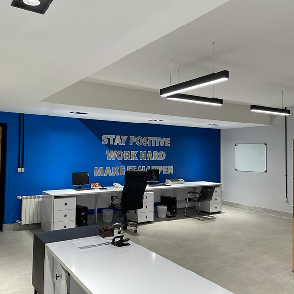 Ofis aydınlatma projesi – sina